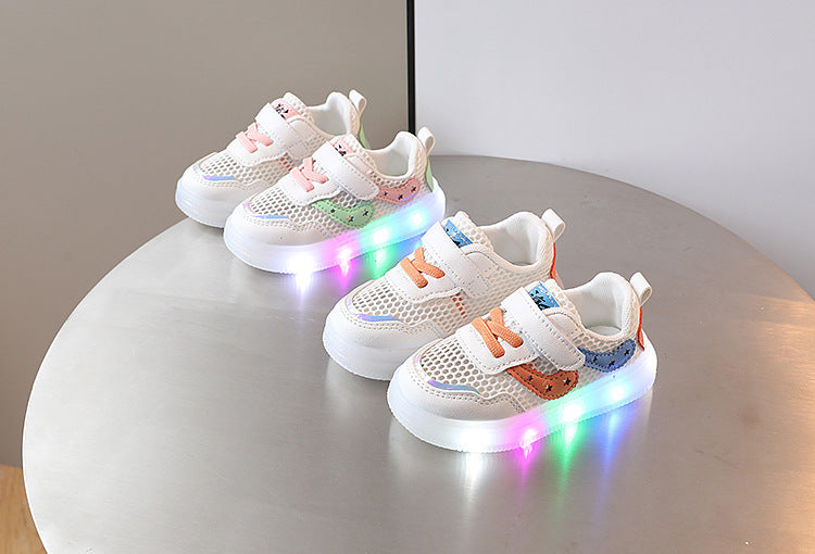 Light-Step Mesh Sneakers