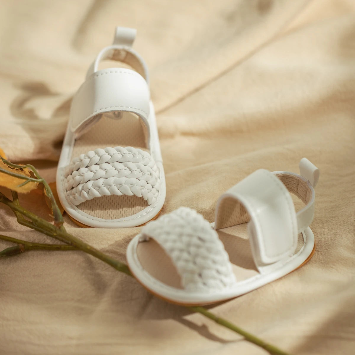 Cream or White Sandals