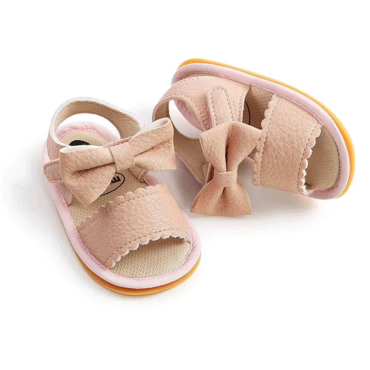 Pink High Bowknot Sandals