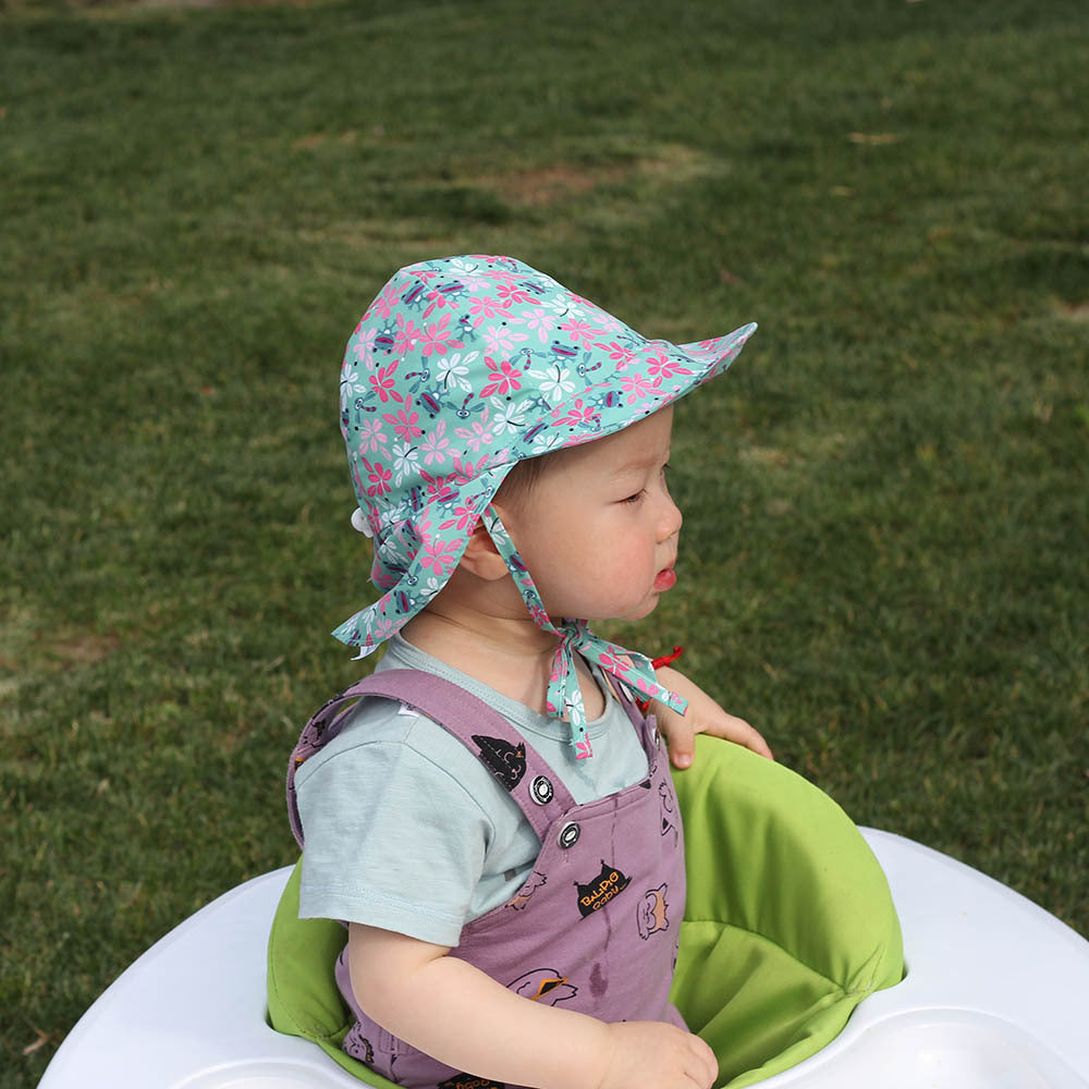 Green Floral Bucket Hat