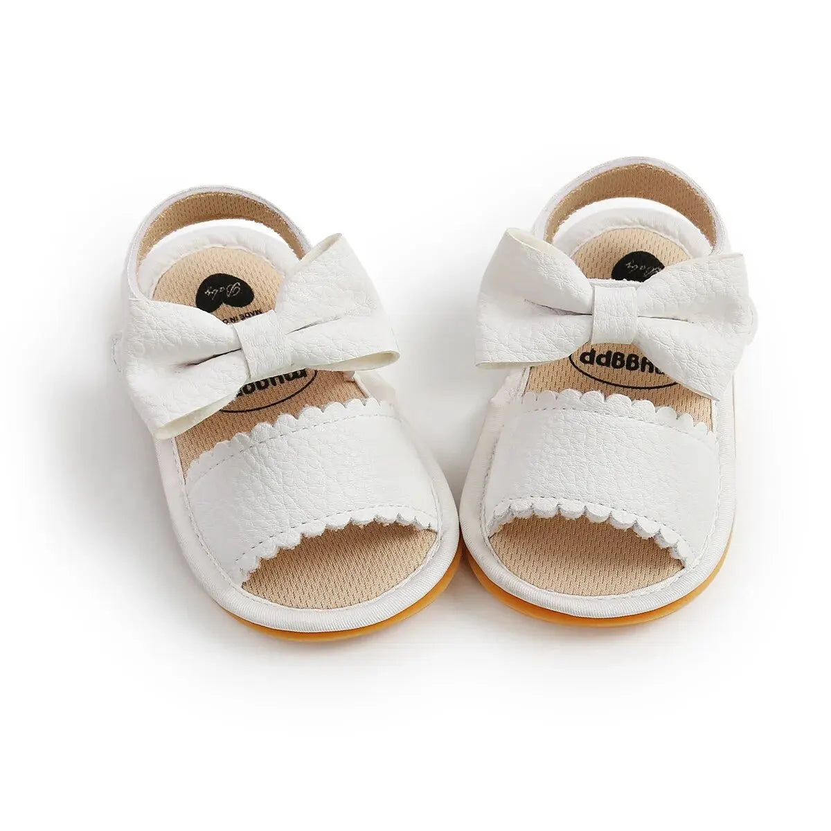 White High Bowknot Sandals