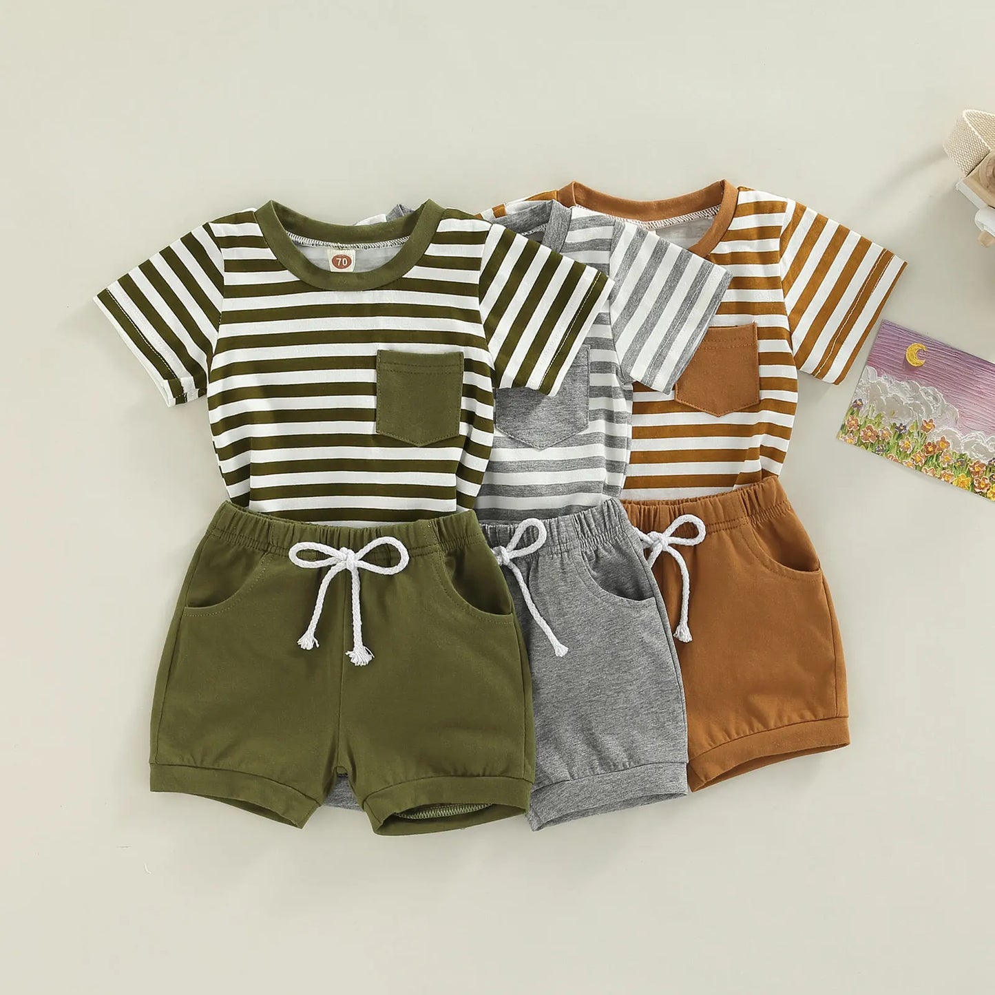 Striped Army Set