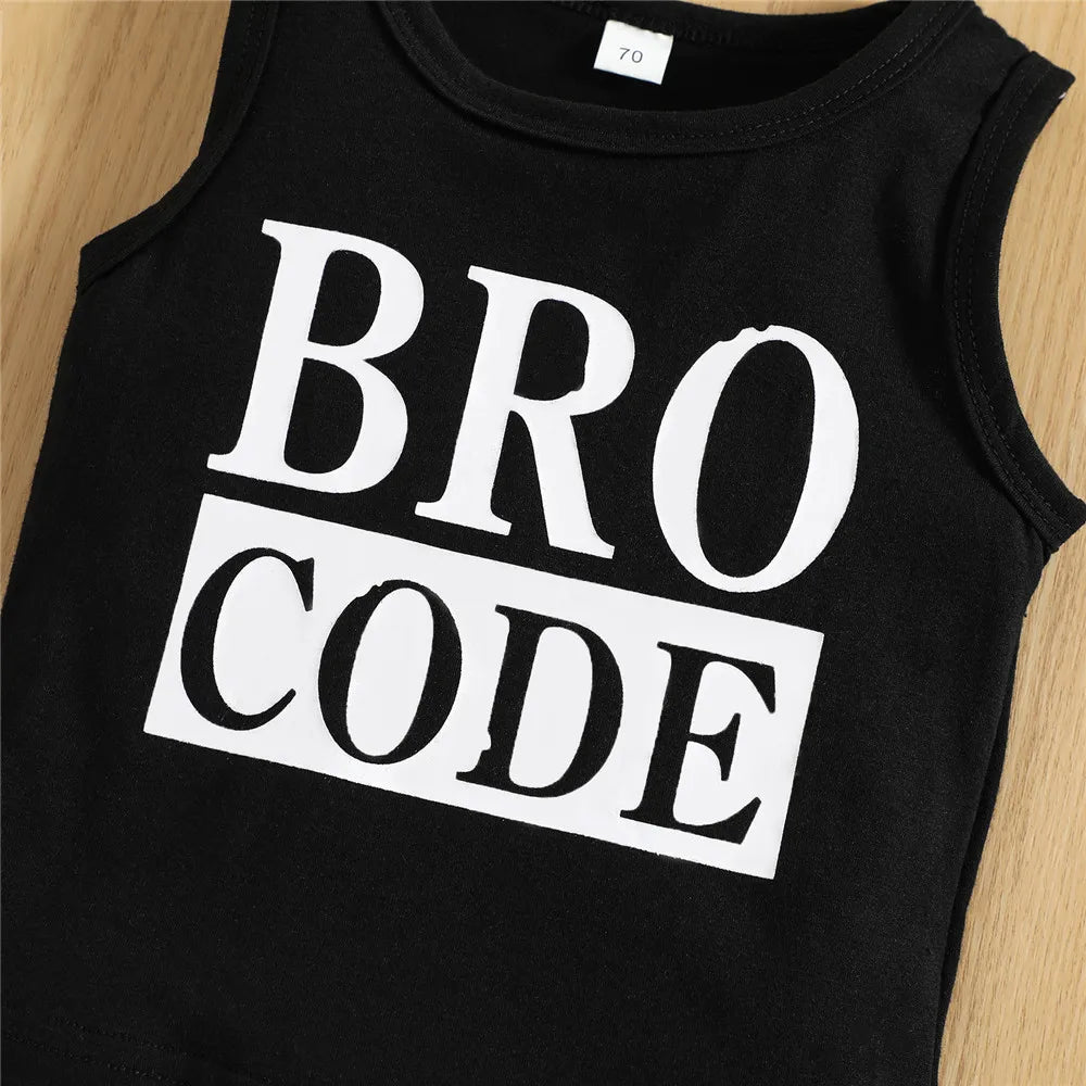 Bro Code Denim Set