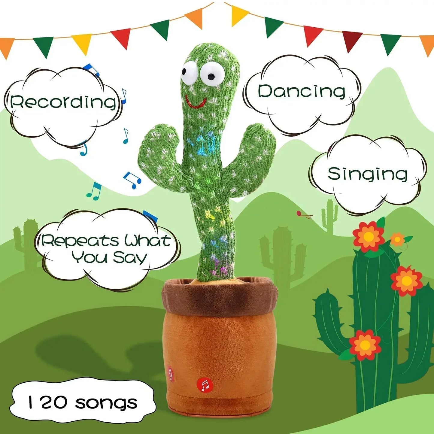 Talking & Dancing Cactus