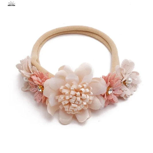 Elastic Floral Headband