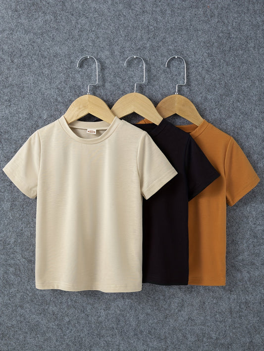 3Pcs Basic Tees